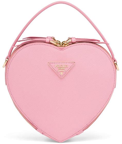 heart shaped prada bag|prada odette heart bag.